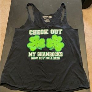 "Check out my Shamrocks" tank